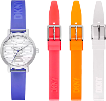 fashion наручные  женские часы DKNY NY6661_SET. Коллекция Soho