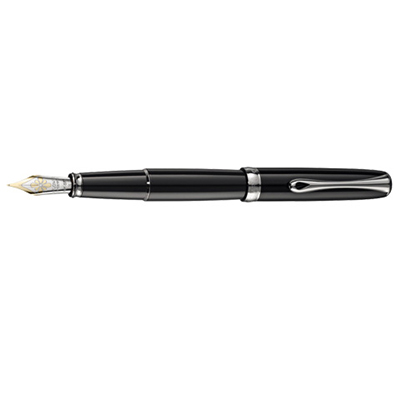 Ручка Excellence A Black Lacquer Перо Diplomat D10077121