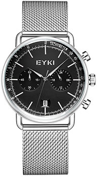 fashion наручные  мужские часы EYKI E1160L-CZ4WWH. Коллекция Metallics
