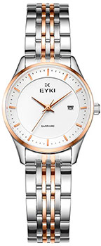 fashion наручные  женские часы EYKI E9068S-AZ2IIW. Коллекция Steel Surface