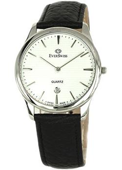 Швейцарские наручные мужские часы EverSwiss 1691-GZS. Коллекция Classic
