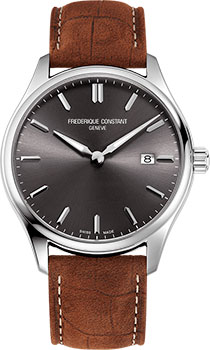 Швейцарские наручные  мужские часы Frederique Constant FC-220DGS5B6. Коллекция Classics Quartz