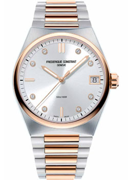 Швейцарские наручные  женские часы Frederique Constant FC-240VD2NH2B. Коллекция Highlife