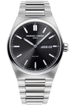 Швейцарские наручные  мужские часы Frederique Constant FC-242B4NH6B. Коллекция Highlife