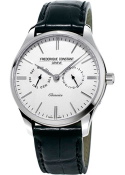 Швейцарские наручные мужские часы Frederique Constant FC-259ST5B6. Коллекция Classics Quartz Швейцарские наручные мужские часы Frederique Constant FC-259ST5B6. Коллекция Classics Quartz