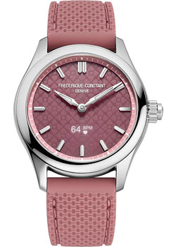 Швейцарские наручные  женские часы Frederique Constant FC-286BRGS3B6. Коллекция Smartwatch Vitality