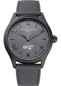 Швейцарские наручные  мужские часы Frederique Constant FC-287S5TB6. Коллекция Smartwatch Vitality