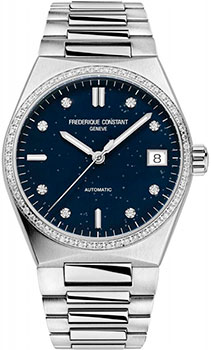 Швейцарские наручные  женские часы Frederique Constant FC-303NSD2NHD6B. Коллекция Highlife Automatic