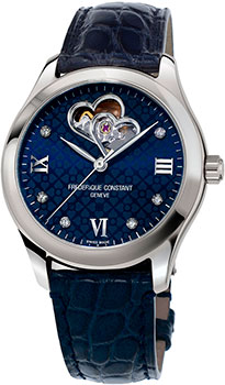 Швейцарские наручные  женские часы Frederique Constant FC-310NDHB3B6. Коллекция Heart Beat