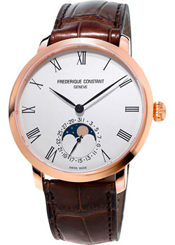 Швейцарские наручные мужские часы Frederique Constant FC-705WR4S4. Коллекция Slim Line Moonphase
Швейцарские наручные мужские часы Frederique Constant FC-705WR4S4. Коллекция Slim Line Moonphase