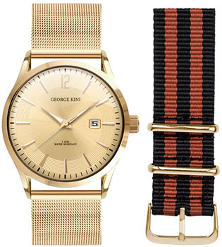 fashion наручные  мужские часы George Kini GK.11.2.4Y.23. Коллекция Gents Collection