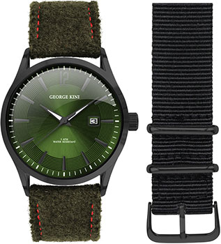 fashion наручные  мужские часы George Kini GK.11.B.5B.3.5.0. Коллекция Gents Collection