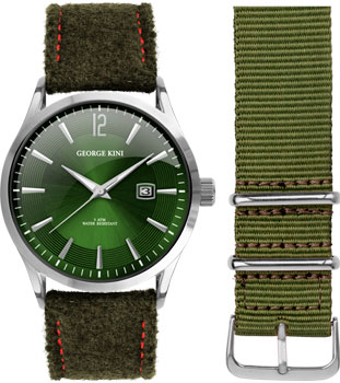 fashion наручные  мужские часы George Kini GK.11.S.5S.3.5.0. Коллекция Gents Collection