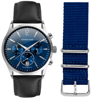 fashion наручные  мужские часы George Kini GK.12.1.3S.16. Коллекция Gents Collection