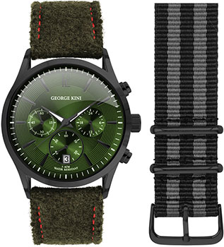 fashion наручные  мужские часы George Kini GK.17.B.5B.3.5.0. Коллекция Gents Collection