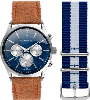 fashion наручные  мужские часы George Kini GK.17.S.4S.3.3.0. Коллекция Gents Collection