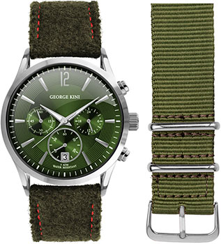 fashion наручные  мужские часы George Kini GK.17.S.5S.3.5.0. Коллекция Gents Collection