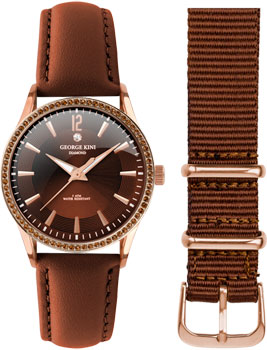 fashion наручные  женские часы George Kini GK.25.R.3R.1.3.3. Коллекция Ladies Collection