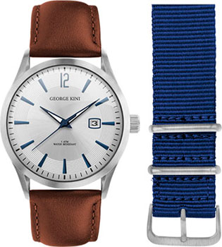 fashion наручные  мужские часы George Kini GK.41.1.1S.1BU.1.3.0. Коллекция Gents Collection