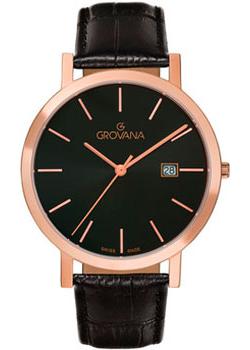 Швейцарские наручные  мужские часы Grovana 1230.1967. Коллекция Traditional