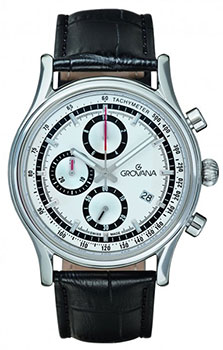 Швейцарские наручные  мужские часы Grovana 1730.9532. Коллекция Chrono