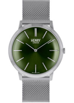 fashion наручные  мужские часы Henry London HL40-M-0253. Коллекция Iconic