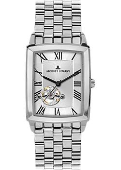 fashion наручные мужские часы Jacques Lemans 1-1610G. Коллекция Bienne
