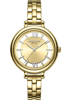 fashion наручные  женские часы Kenneth Cole KC50789005. Коллекция Transparent