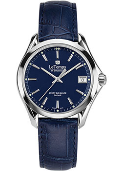 Швейцарские наручные  женские часы Le Temps LT1030.03BL03. Коллекция Sport Elegance