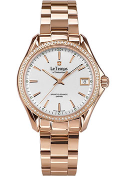 Швейцарские наручные  женские часы Le Temps LT1030.54BD02. Коллекция Sport Elegance