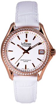 Швейцарские наручные  женские часы Le Temps LT1030.54BL54. Коллекция Sport Elegance