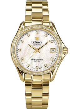 Швейцарские наручные  женские часы Le Temps LT1030.85BD01. Коллекция Sport Elegance
