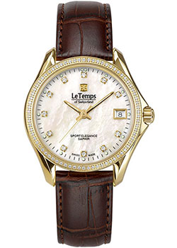 Швейцарские наручные  женские часы Le Temps LT1030.85BL62. Коллекция Sport Elegance