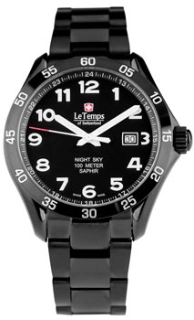 Швейцарские наручные  мужские часы Le Temps LT1040.26BS02. Коллекция Sport Elegance