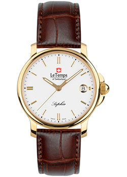 Швейцарские наручные  женские часы Le Temps LT1055.54BL62. Коллекция Zafira Medium