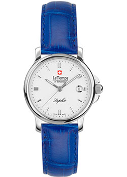 Швейцарские наручные  женские часы Le Temps LT1056.03BL03. Коллекция Lady