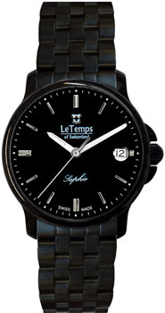 Швейцарские наручные  мужские часы Le Temps LT1065.32BB01. Коллекция Zafira