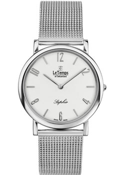Швейцарские наручные  женские часы Le Temps LT1085.01BS01. Коллекция Zafira Slim