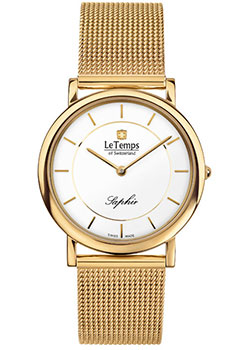 Швейцарские наручные  женские часы Le Temps LT1085.63BD01. Коллекция Zafira Slim