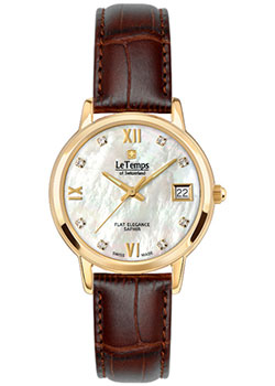 Швейцарские наручные женские часы Le Temps LT1088.85BL62. Коллекция Flat Elegance Lady
Швейцарские наручные женские часы Le Temps LT1088.85BL62. Коллекция Flat Elegance Lady