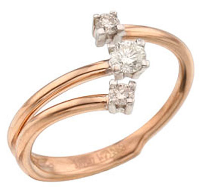 Кольцо С Бриллиантом