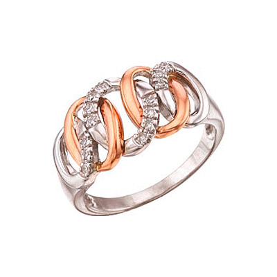 обручальное кольцо с бриллиантами и с белым золотом