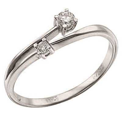 Кольцо С Бриллиантом