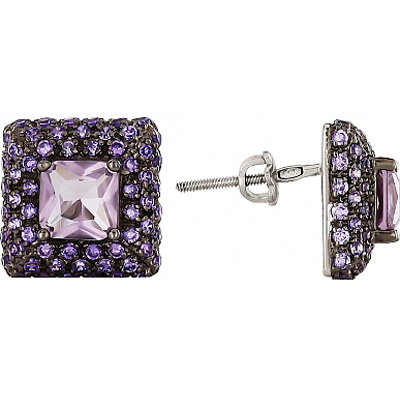 Серьги С Фианитом