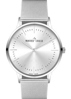 Швейцарские наручные мужские часы Manfred Cracco 40005GM. Коллекция Vega