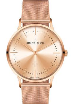 Швейцарские наручные мужские часы Manfred Cracco 40007GM. Коллекция Vega