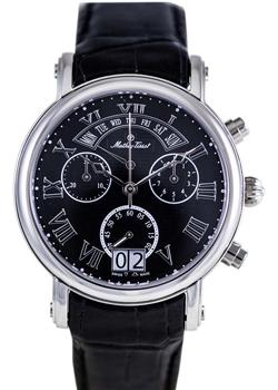 Швейцарские наручные мужские часы Mathey-Tissot H7030AN. Коллекция Retrograde Chrono