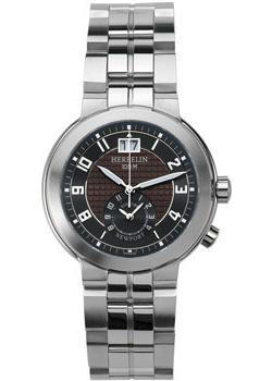 Швейцарские наручные мужские часы Michel Herbelin 18486-B48.SM. Коллекция Newport Dual Time