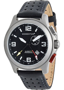 мужские часы Momentum 1M-SP58B2B. Коллекция Vortech GMT Alarm