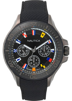 Швейцарские наручные  мужские часы Nautica NAPAUC007. Коллекция Auckland